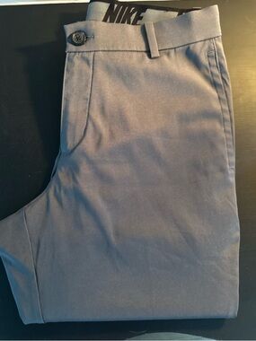 Nike Gray Casual Golf Pants standard fit